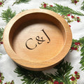 Personalised Wooden Wine Bottle Coaster