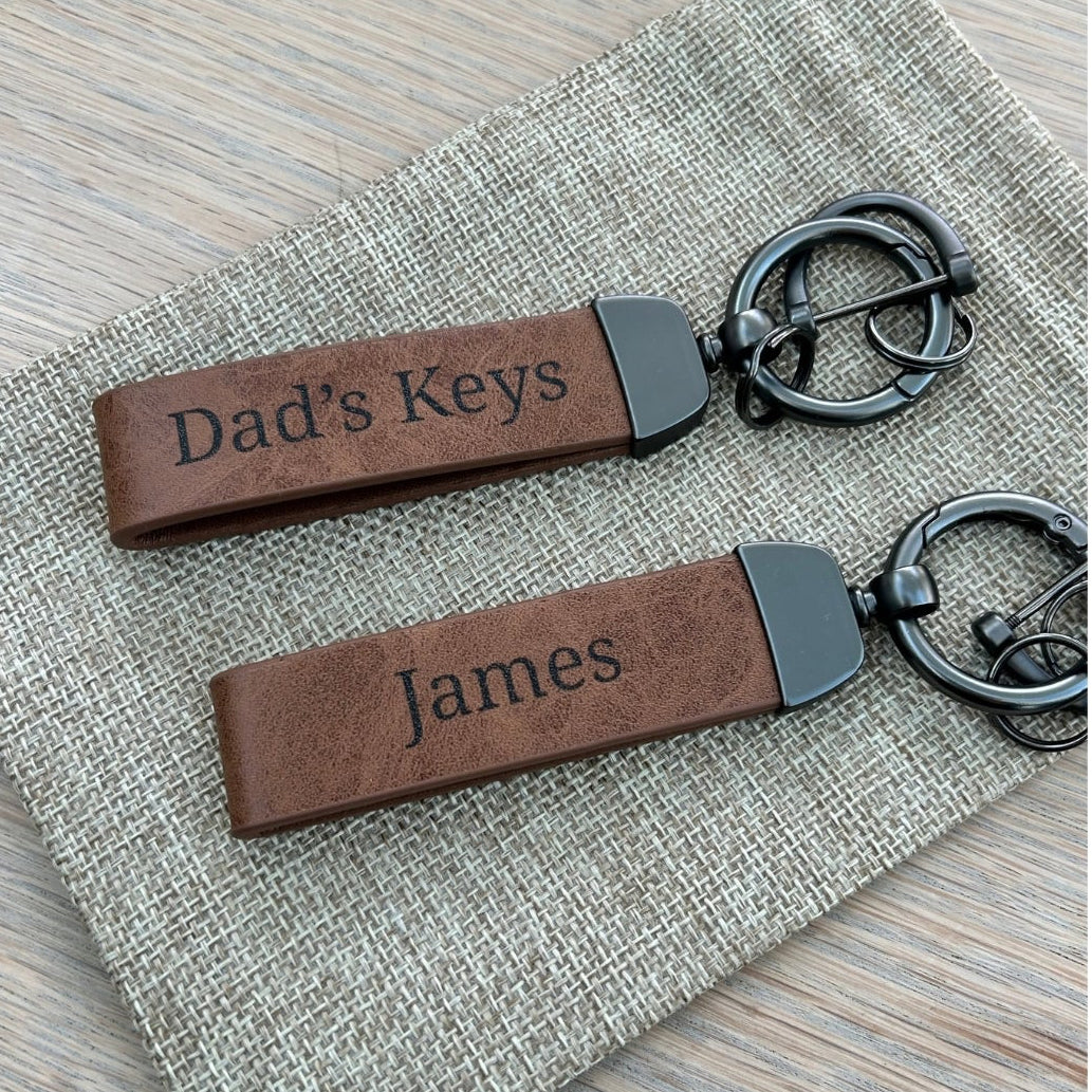 Personalised Loop Keyring