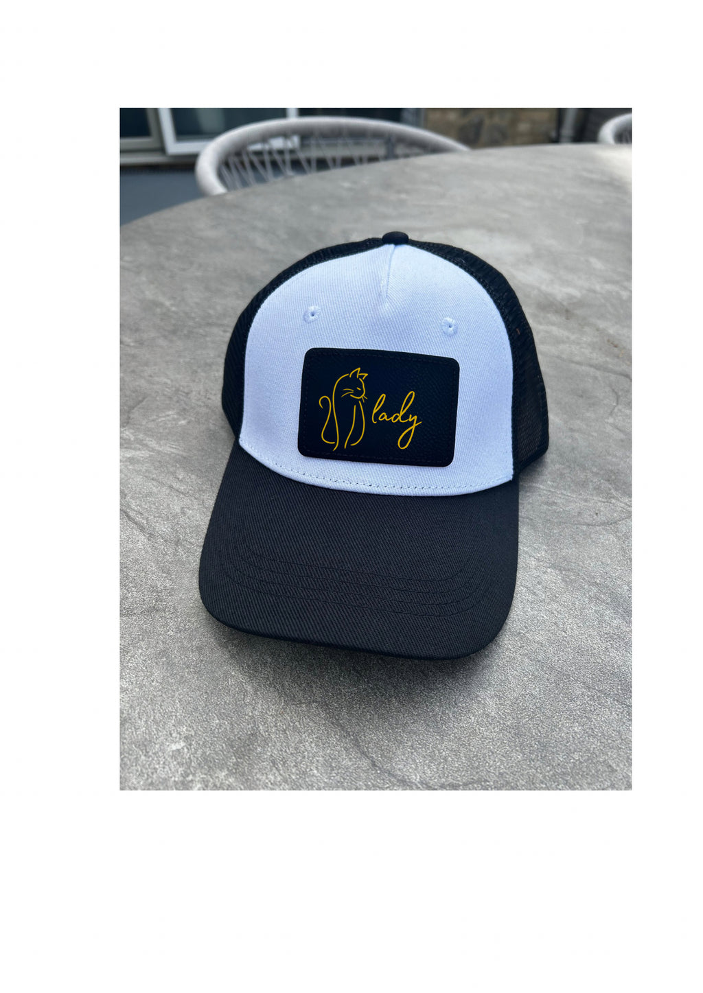 Engraved Patch Cap
