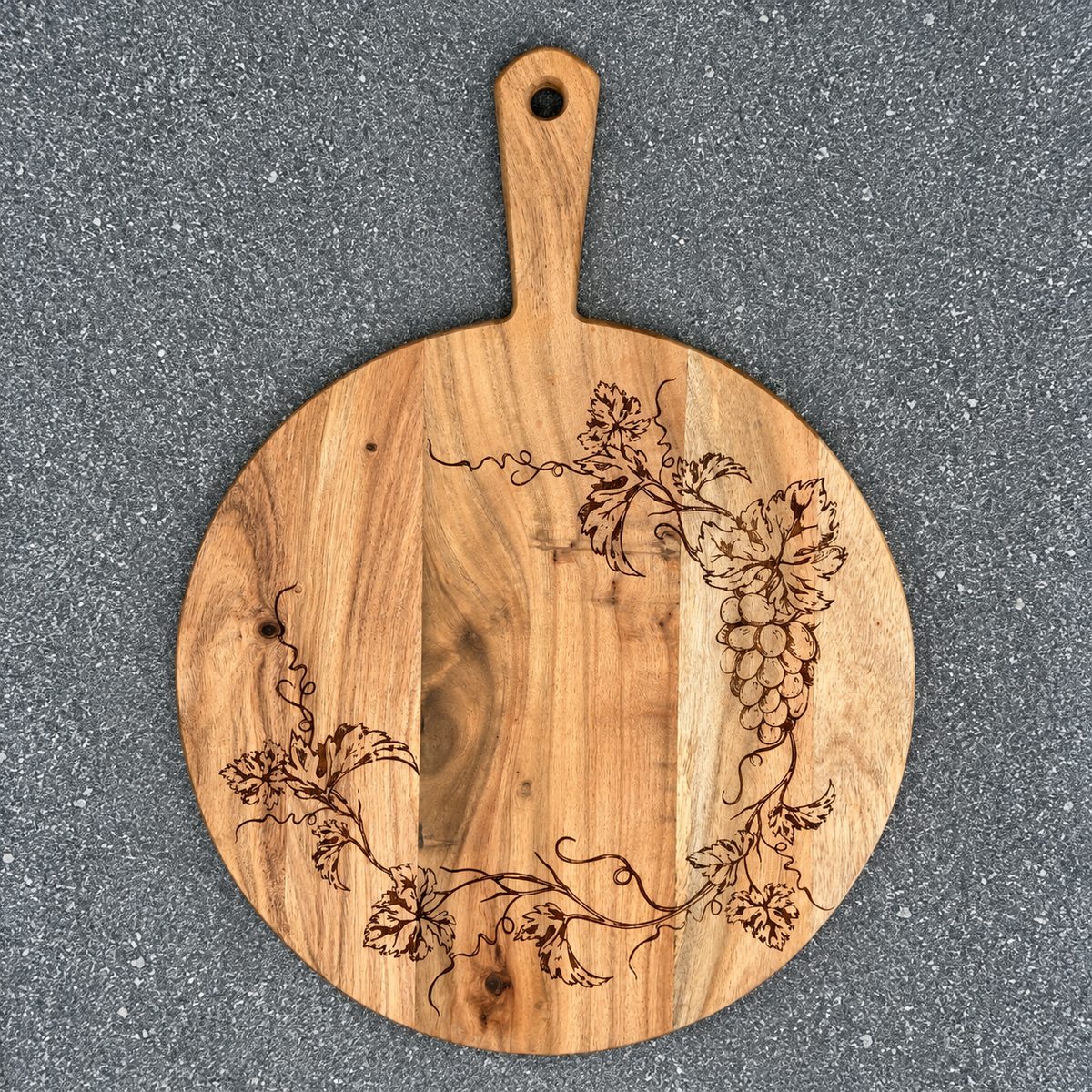 Engraved Acacia Pizza Board
