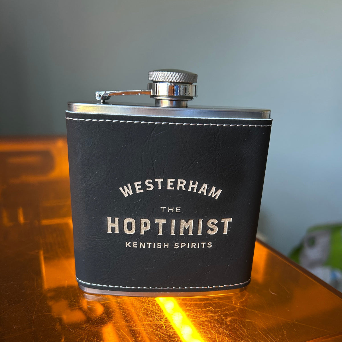 Branded Hip Flask - Custom Logo Engraving