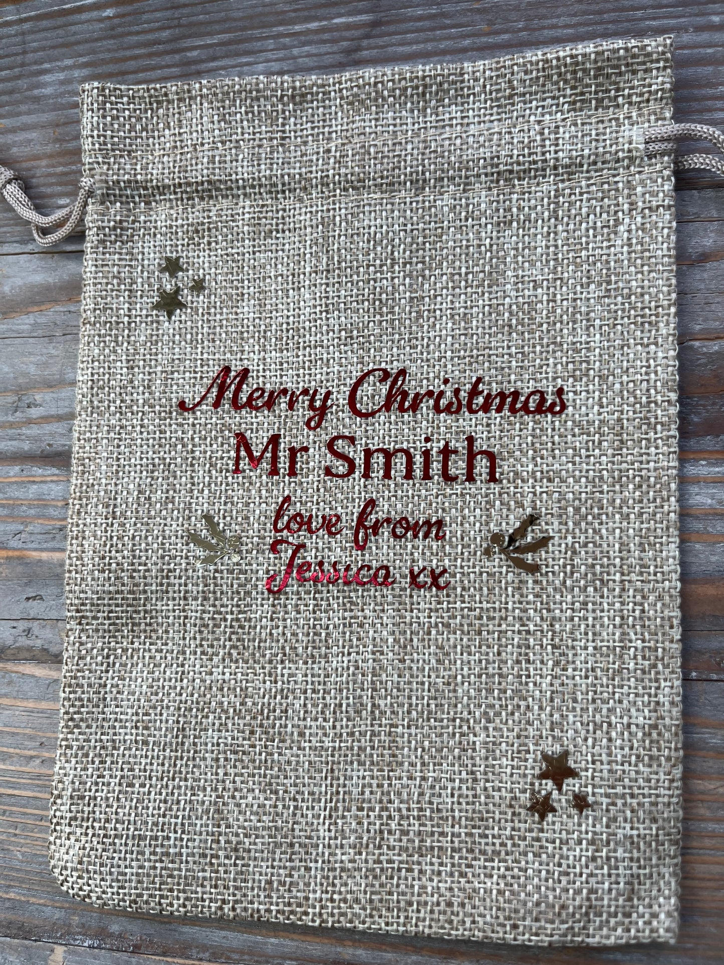 Small personalised Gift Bag