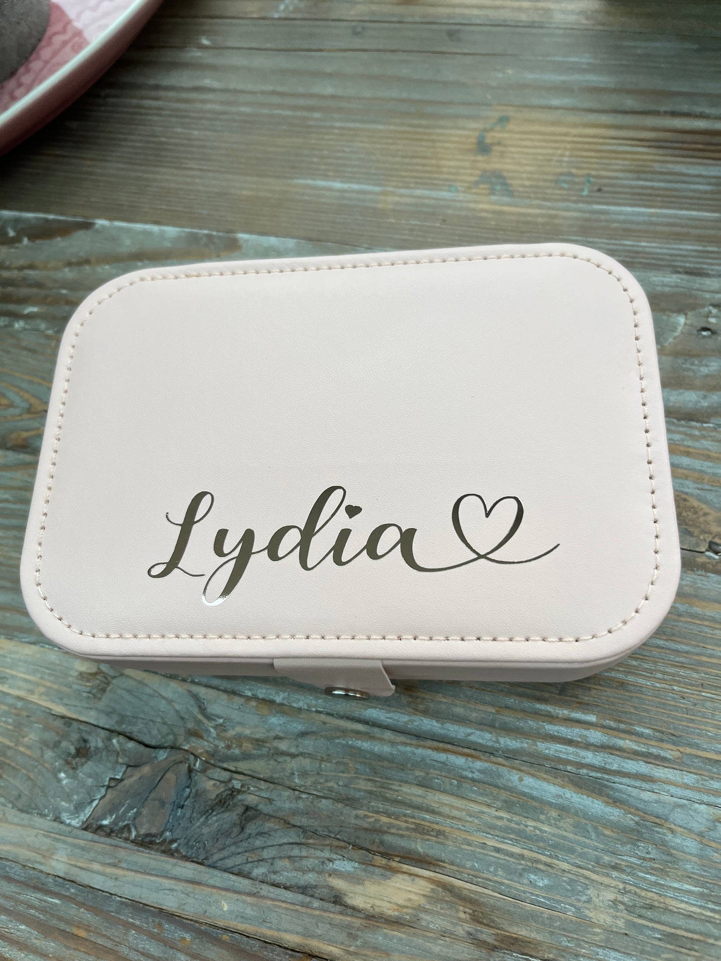 Medium personalised Jewellery Box