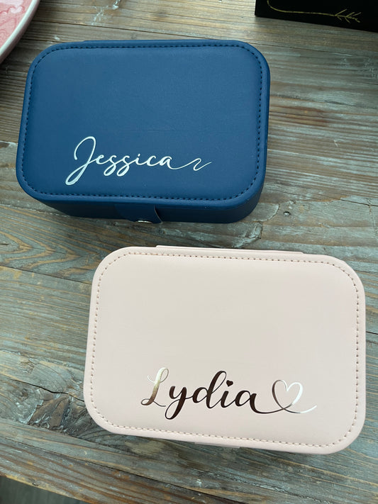 Medium personalised Jewellery Box