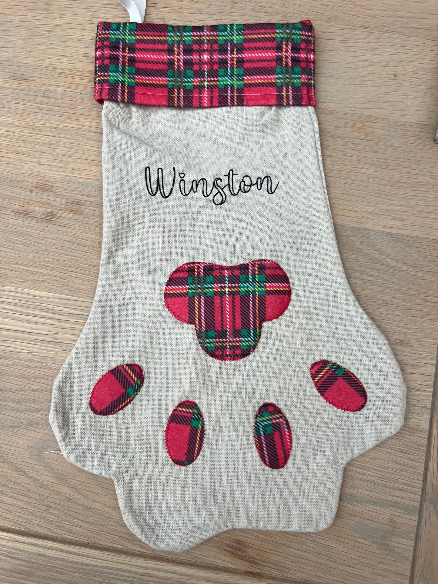 Pet Personlised Christmas Stocking