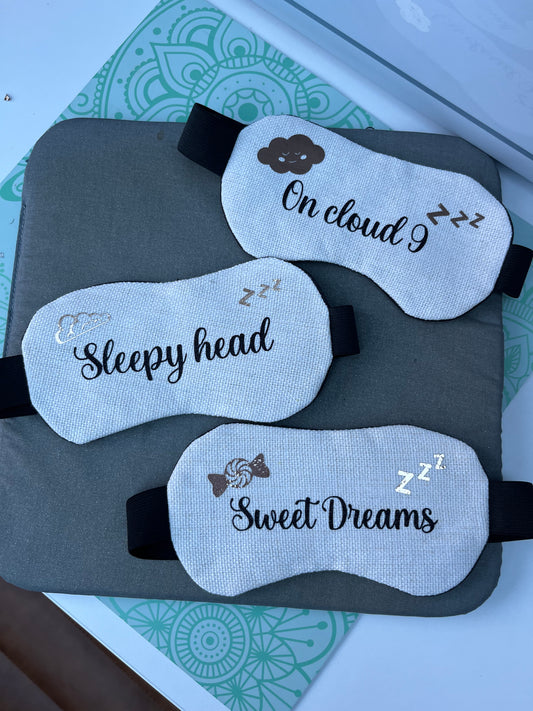 Linen Sleepy Eye Masks