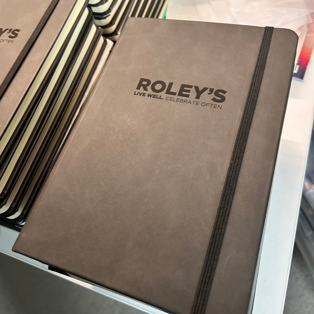 Branded A5 Hardback Notebooks – Custom Logo Engraving