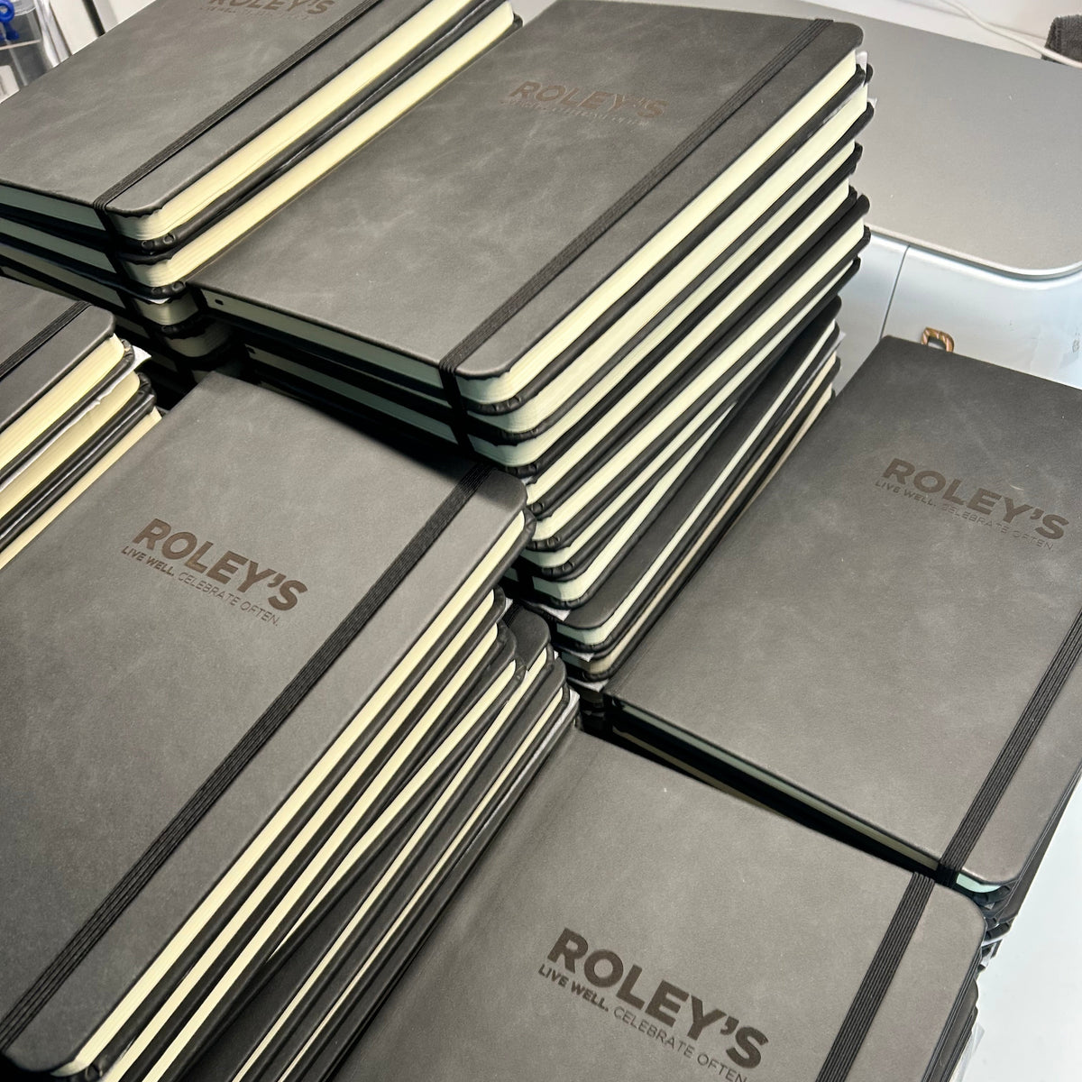 Branded A5 Hardback Notebooks – Custom Logo Engraving