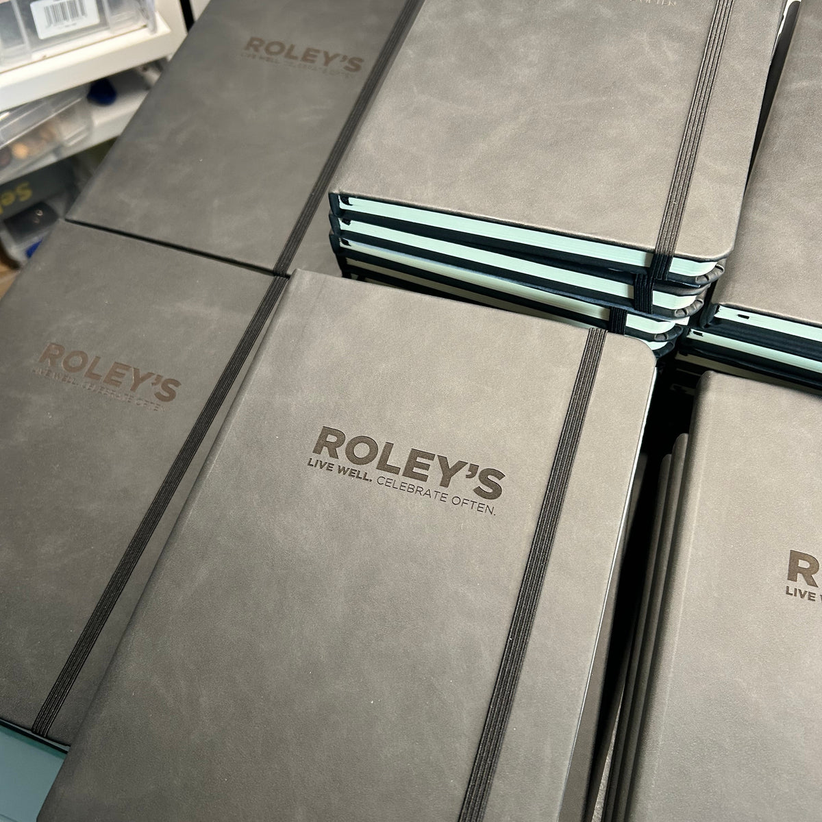 Branded A5 Hardback Notebooks – Custom Logo Engraving
