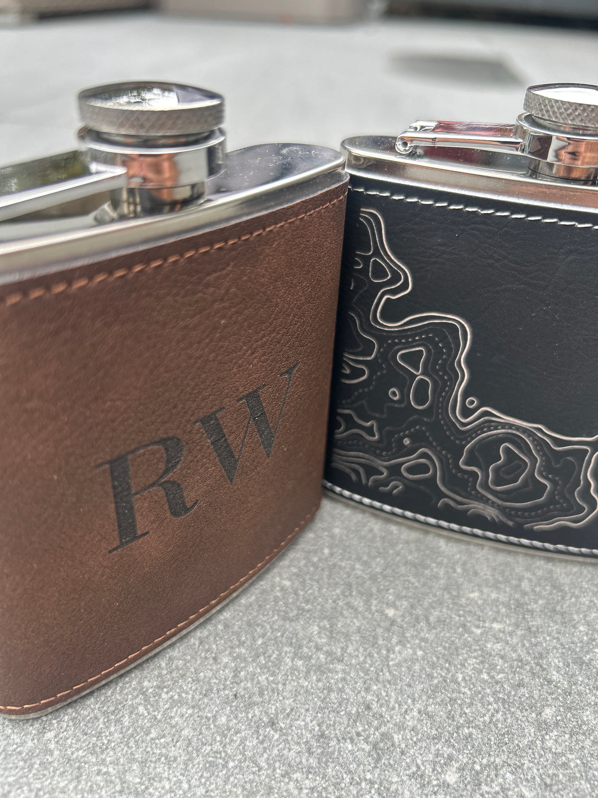 Engraved Hip Flask