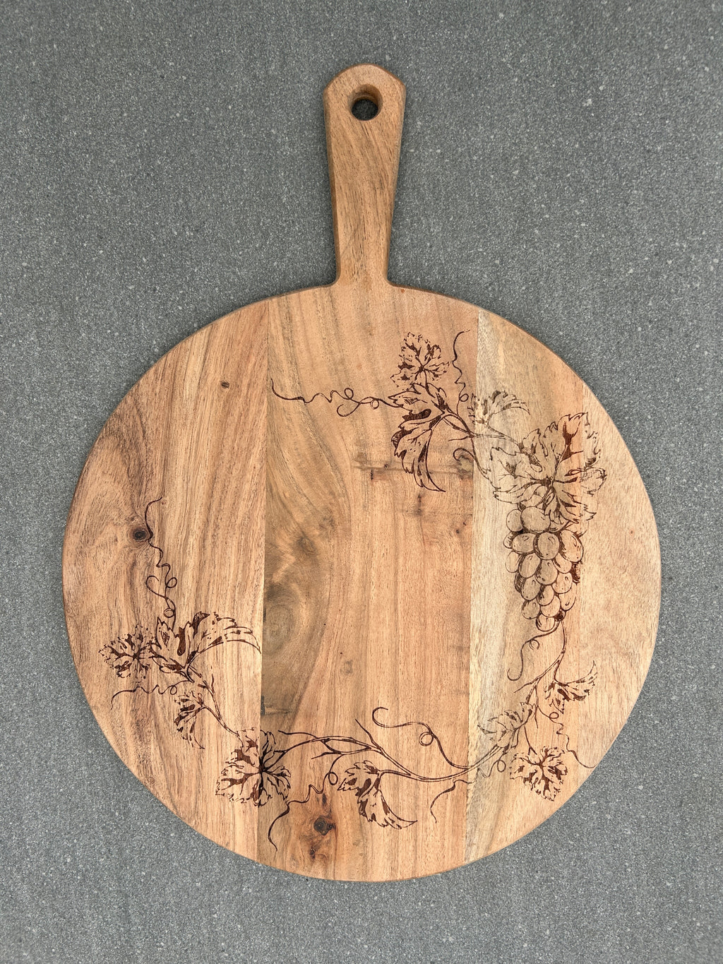 Engraved Acacia Pizza Board