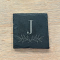 Personalised Initial Slate Coaster