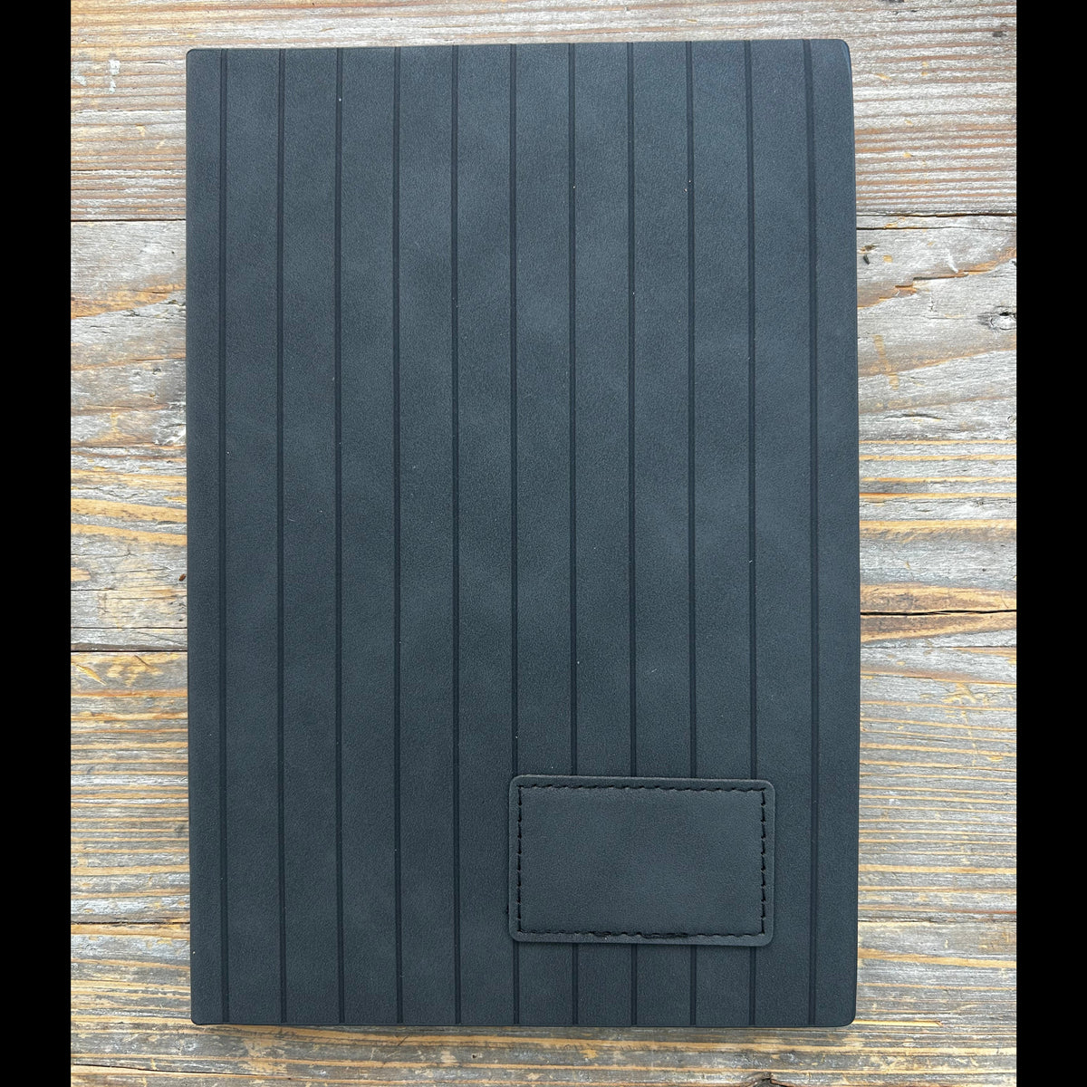 Branded Striped A5 Notebooks – Custom Logo Engraving