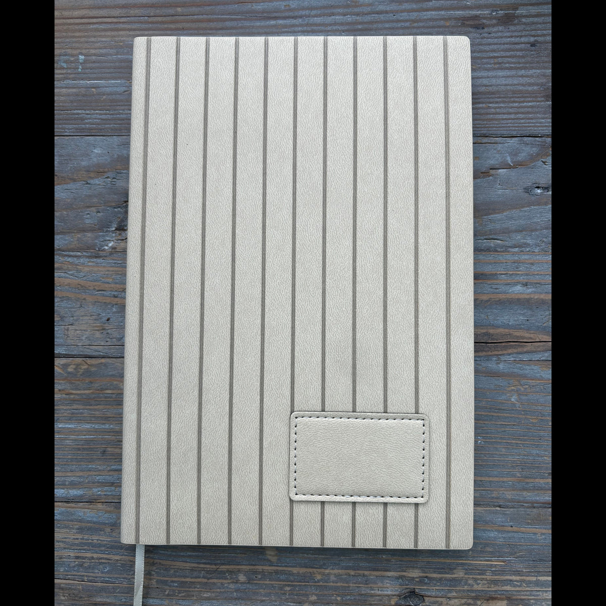 Branded Striped A5 Notebooks – Custom Logo Engraving