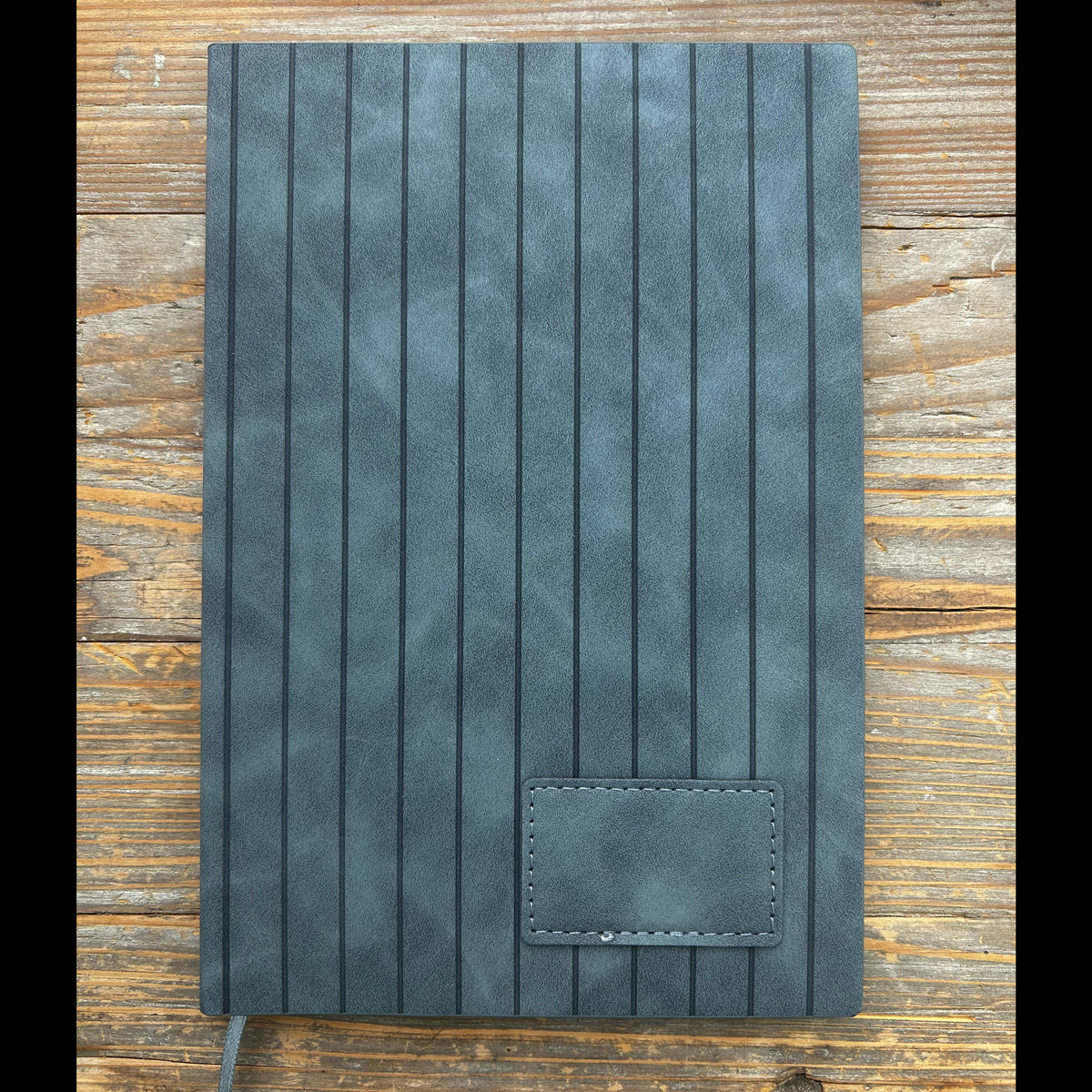Branded Striped A5 Notebooks – Custom Logo Engraving