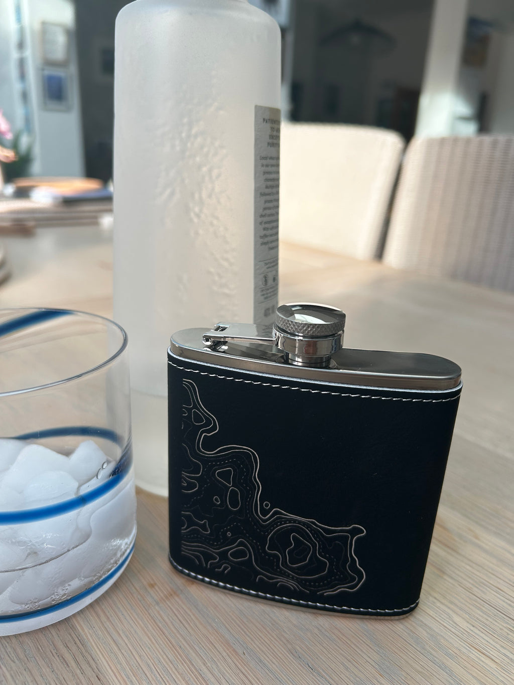 Engraved Hip Flask