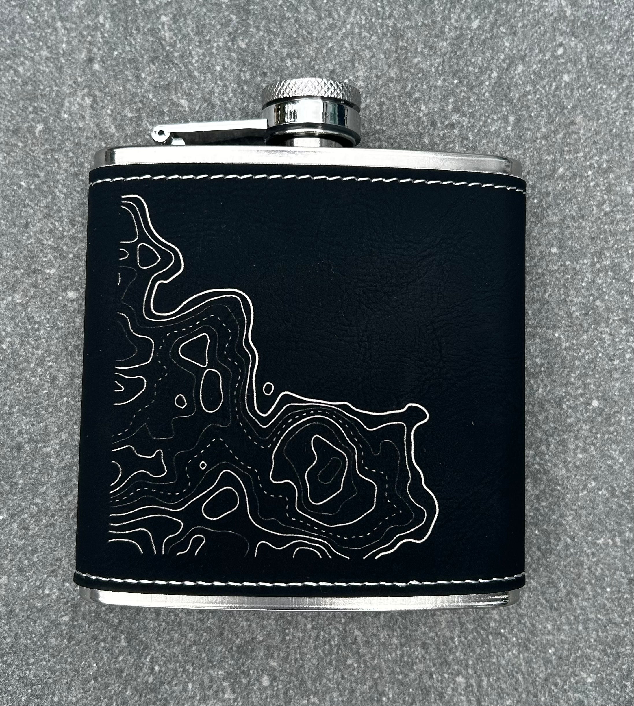 Engraved Hip Flask