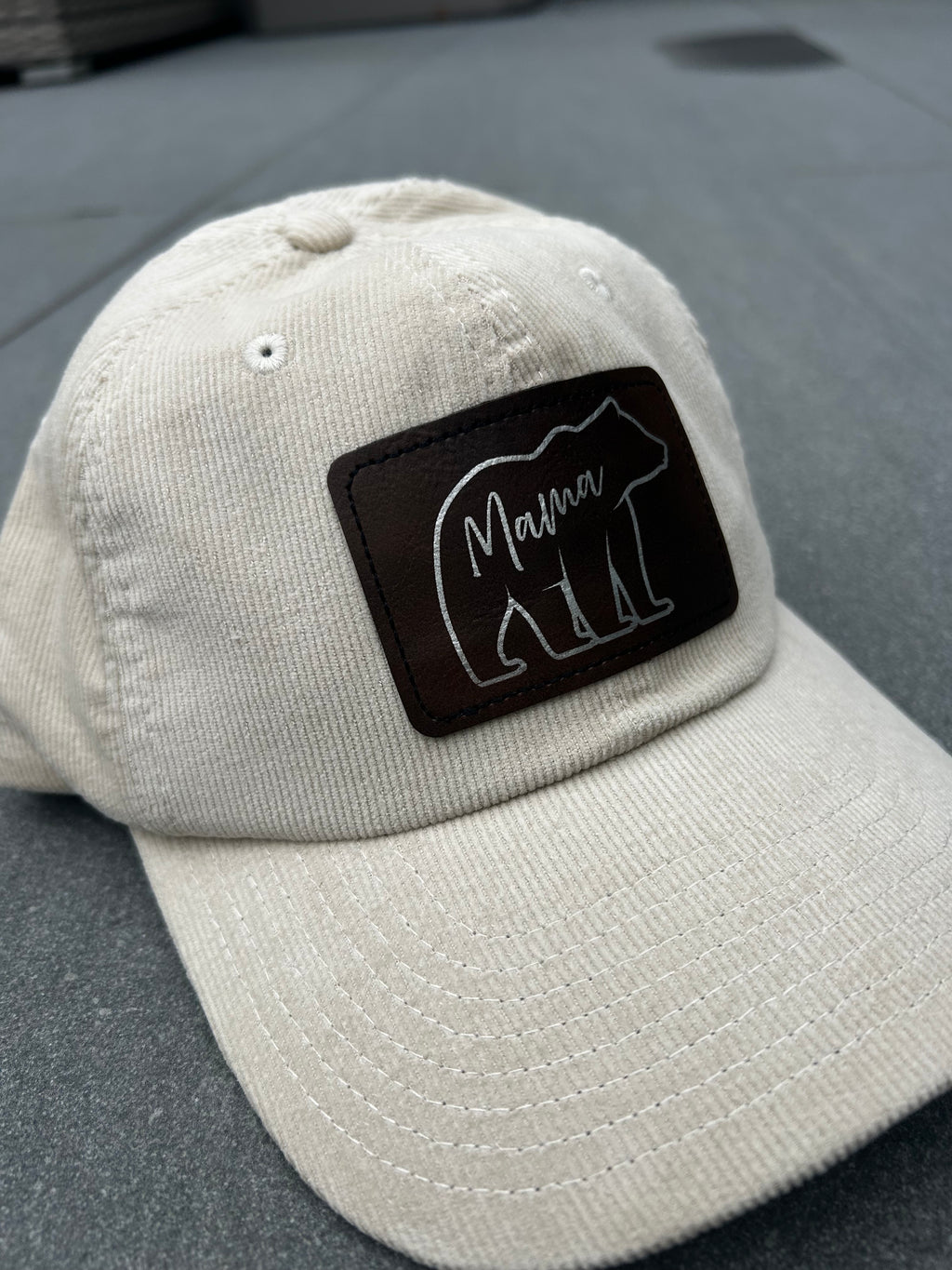 Engraved Patch Cap