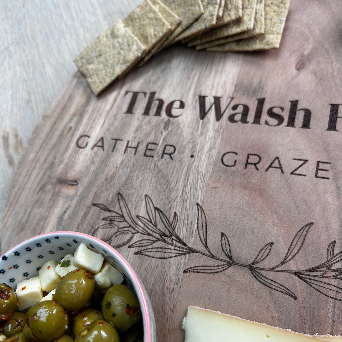 Personalised Acacia Serving Board
