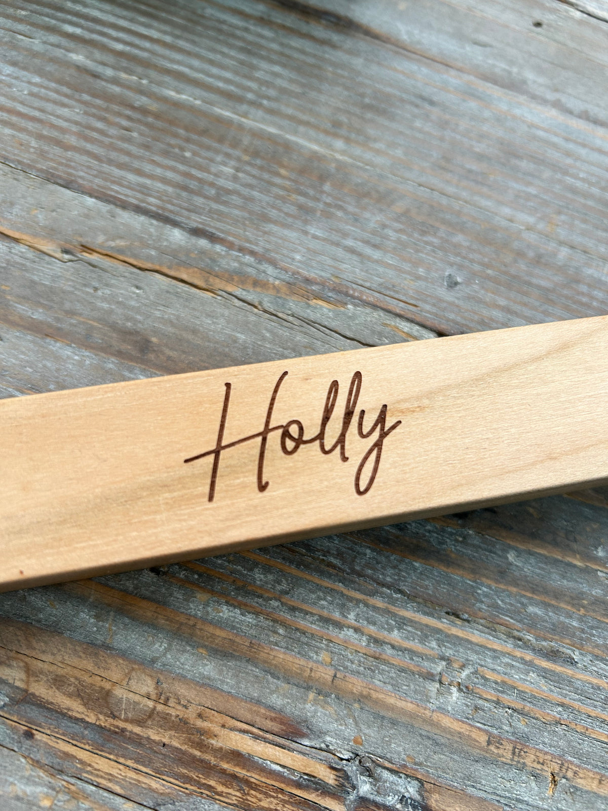 Personalised Beech Pen & Presentation Box