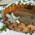 Personalised Wooden Christmas Advent Tray